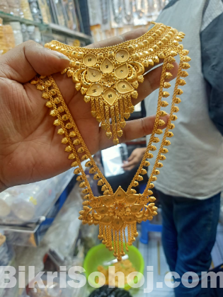 গোল্ড প্লেট necklace